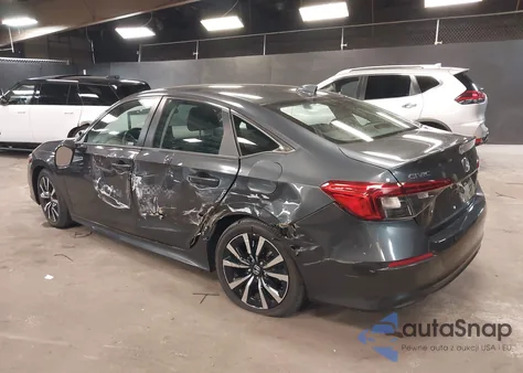 2022 Honda Civic Ex from USA, damaged, VIN 2HGFE1F71NH314380